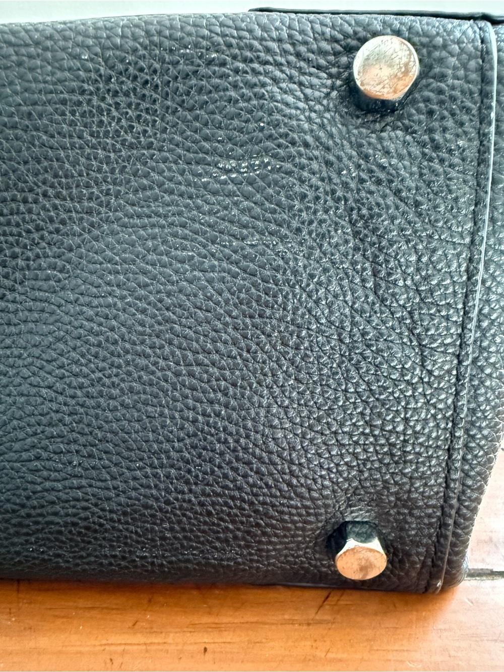 Rebecca Minkoff Black Pebbled Leather Crossbody Satchel - Picture 12 of 15